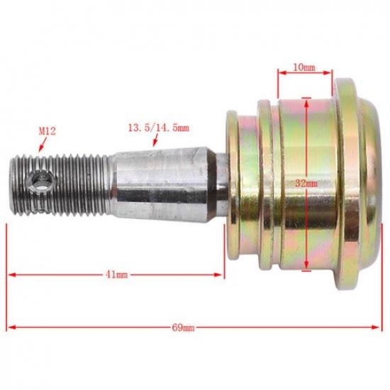 M12 32X10mm Ball Joint Fit for Chinese ATV UTV Go Kart Buggy Quad Bike