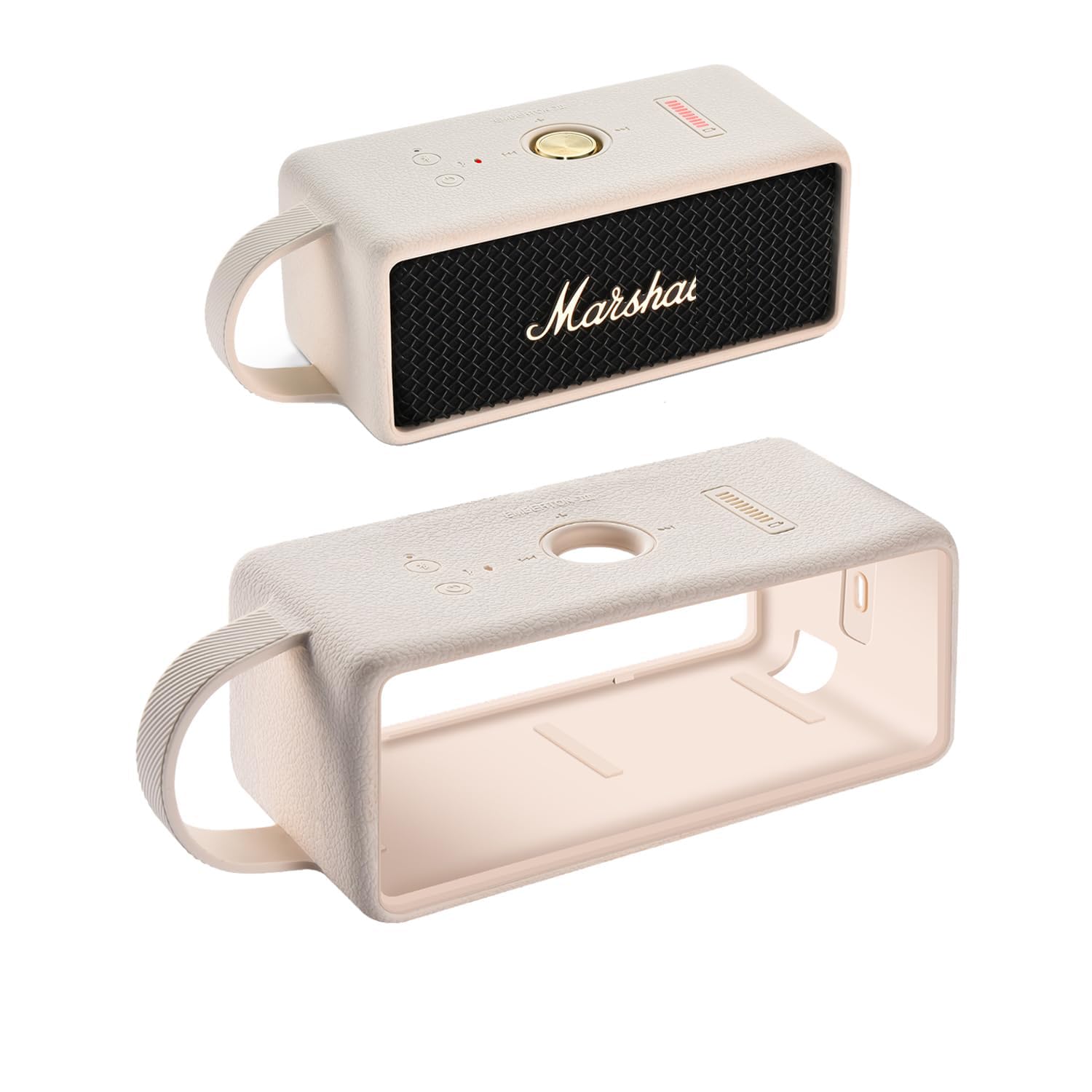 

М який захисний чохол Marshall Audio для Emberton Bluetooth III Audio, Портативний силіконовий чохол, М яка обкладинка - Сумка для перенесення в подорожі (Emberton III Білий)