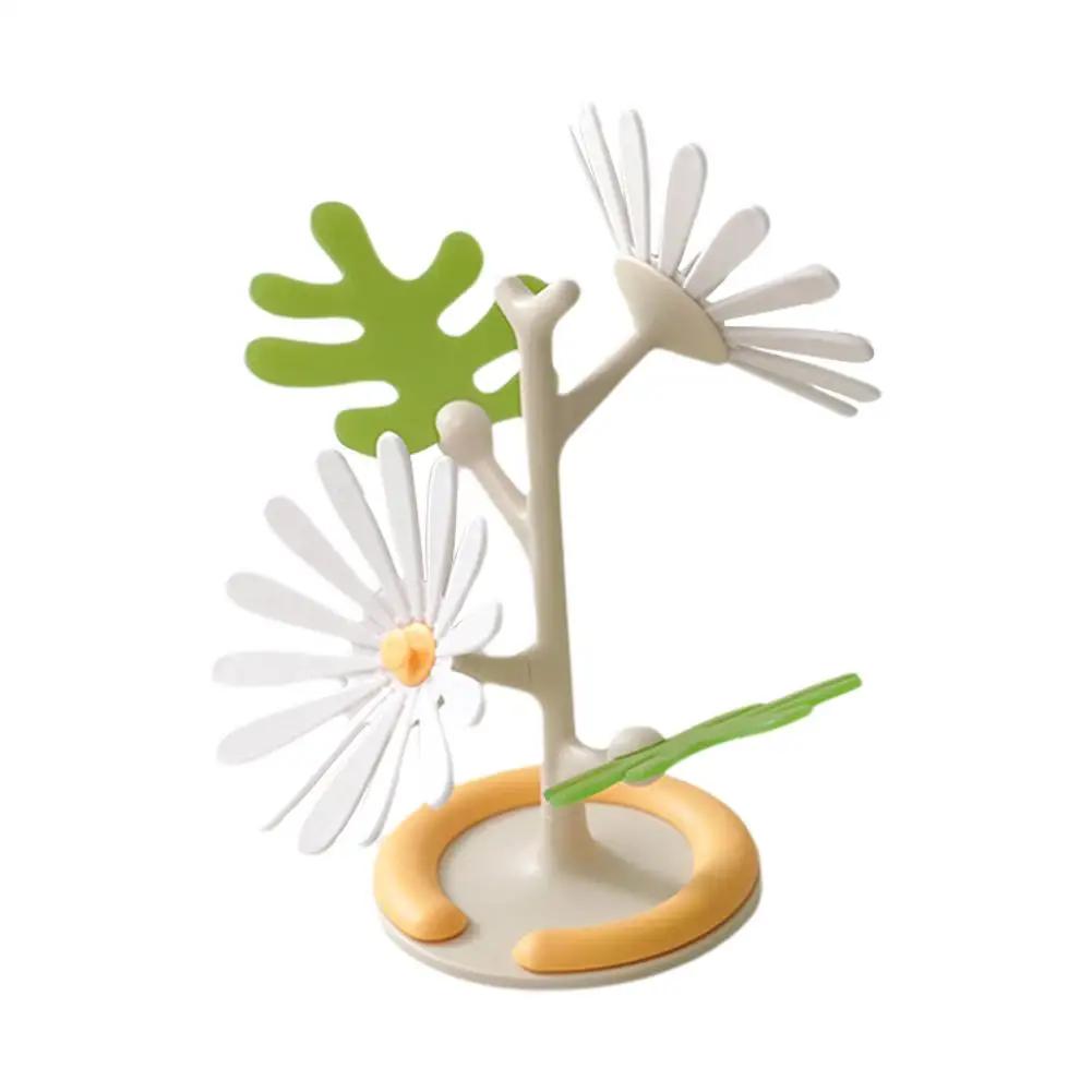 Trivets For Hot Dishes Creative Daisy Heat Resistant Insulated Tea Mat Non-slip Dishes Heat Insulation Pad Cup Holder F5H2