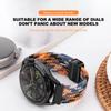 22mm 20mm Nylon Buckle Strap for Huawei Watch GT5 4 3 2 46mm/4Pro 3Pro Bracelet for Samsung Watch7/6/5/4/Classic Adjustable Belt