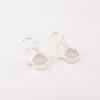 Selenite Gemstone 925 Stamped Silver Jewelry Handmade Earrings 1.50" For Gift EE-2-45