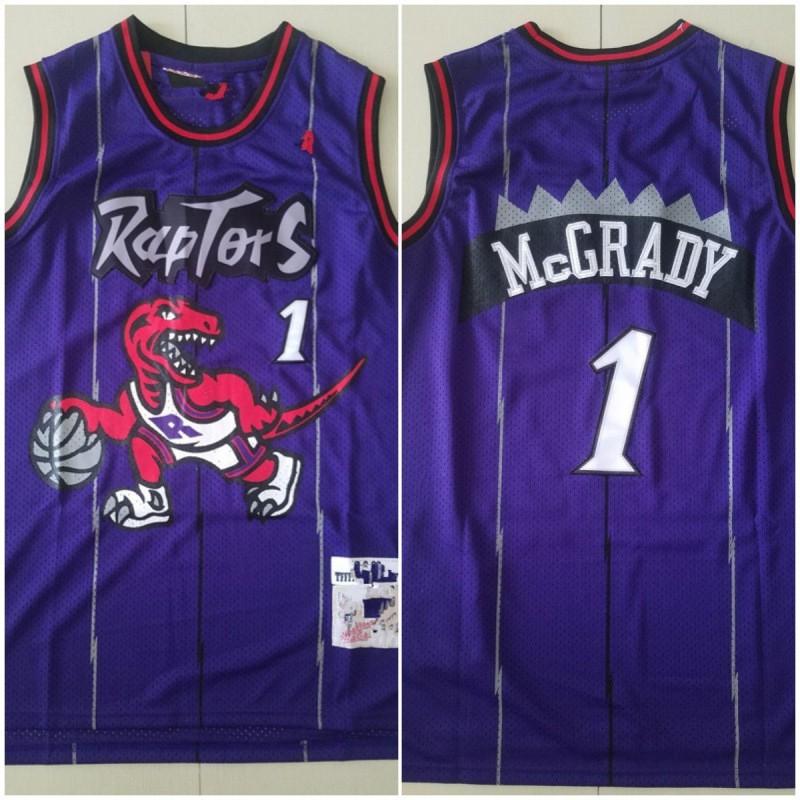 Retro NBA Basketball Trikot Toronto Raptors Vince Carter Tracy McGrady Cleveland Cavaliers Ärmelloses Sportoberteil Herren Damen