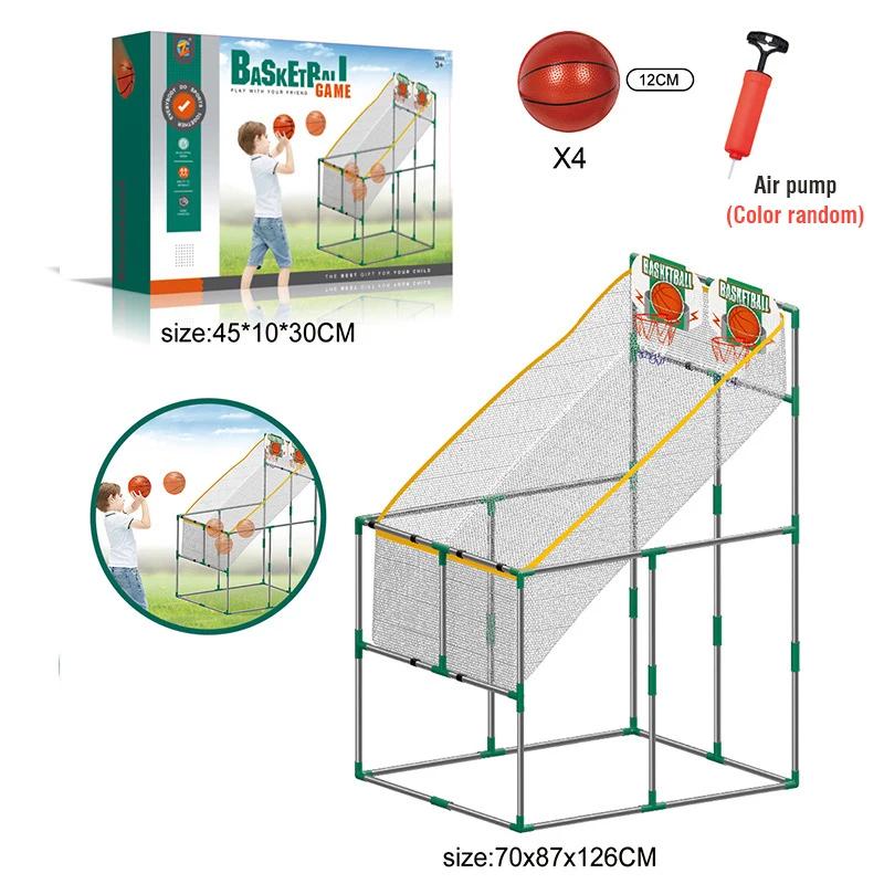 Non-Toxic Basketball Board Shooting Machine Parent-Child Interactive Sports Fitness Competition Shooting Suit Children'S Double Game Toys
