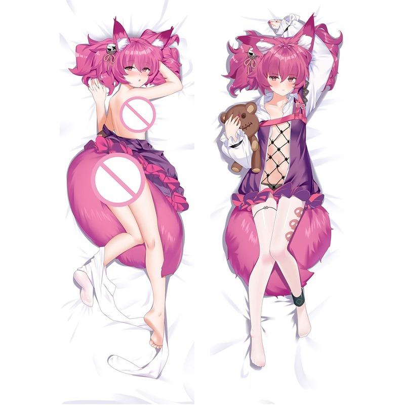 

60x180 см аниме Arknights Shamare Dakimkaura наволочка длинная обнимающая наволочка для тела косплей мультфильм персиковая кожа наволочка подарки