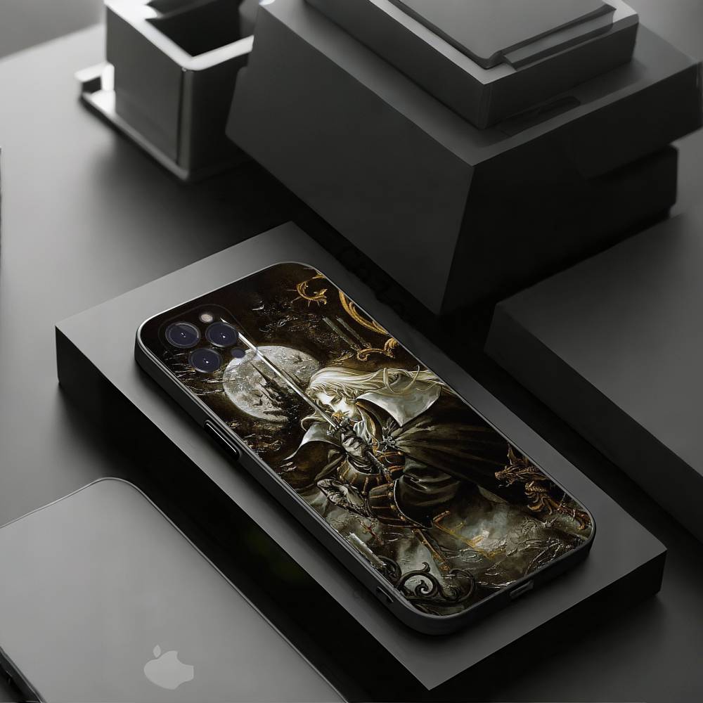 C-Castlevania series Phone Case For iPhone 17 16 15 14 13 12 11 Pro Xs Max Mini Plus Antislip Shockproof Hard iPhone13mini