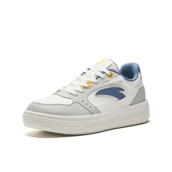 Anta Light Breeze 2 Lifestyle Series Spring 2026 Sneakers Men Sneakers White Gray Blue 912618018-4