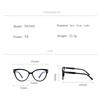 Anti-blue Light Glasses Sexy Cat Eye Eyewear Women Men High Quality Eyeglasses Blue Light Blocking Man Lady Computer Eyeglas