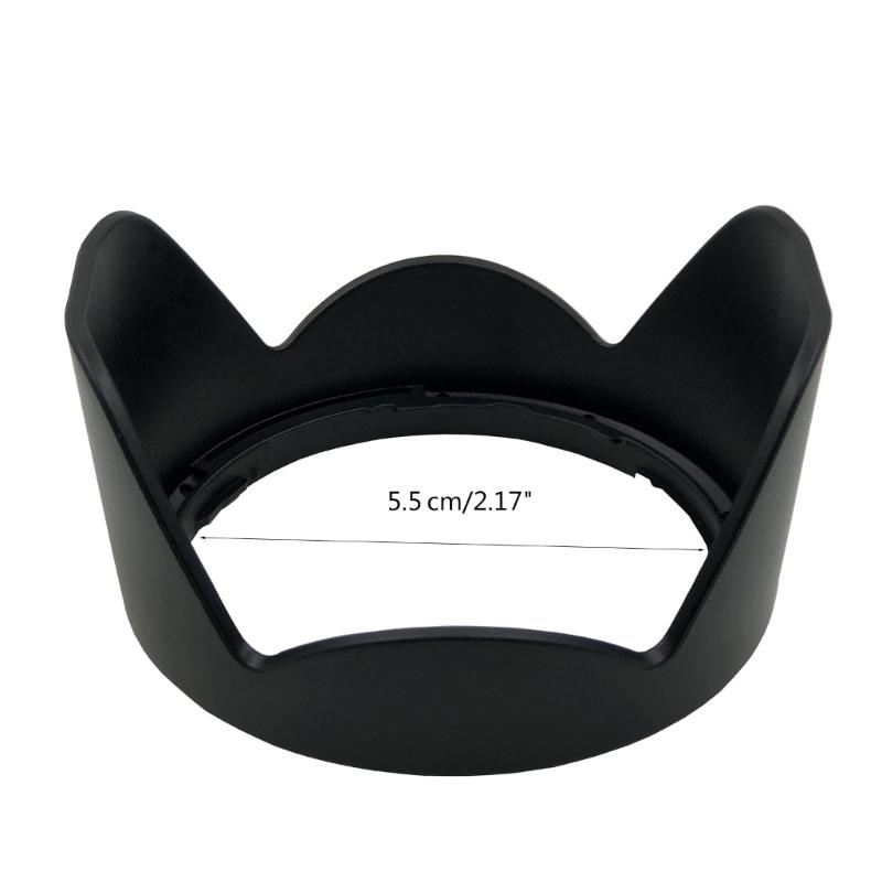 Lens Hood for DSLR Camera Lens HB-N106 Sunshade Reversible- for AF-P DX 18-55mm f/3.5-5.6G Outdoor Photography