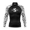 SCUBAPRO Muta Uomo UPF + 50 Protezione Solare da Spiaggia Costume da Bagno Manica Lunga Sport da Surf Anti-Medusa