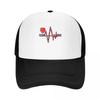 Poker EKG Lifeline Baseball Cap Wild Ball Hat Sun   Men Fashion Beach Boy Child Womens