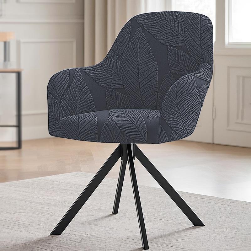 1/24/6Pcs Jacquard High Arm Chair Covers Stretch Spandex Dining Room Chair Slipcovers For Banquet El All-Inclusive Seat Case