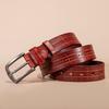 Men's First Layer Cowhide Belt Retro Belt Casual Versatile Belt Trendy Fashion Belt