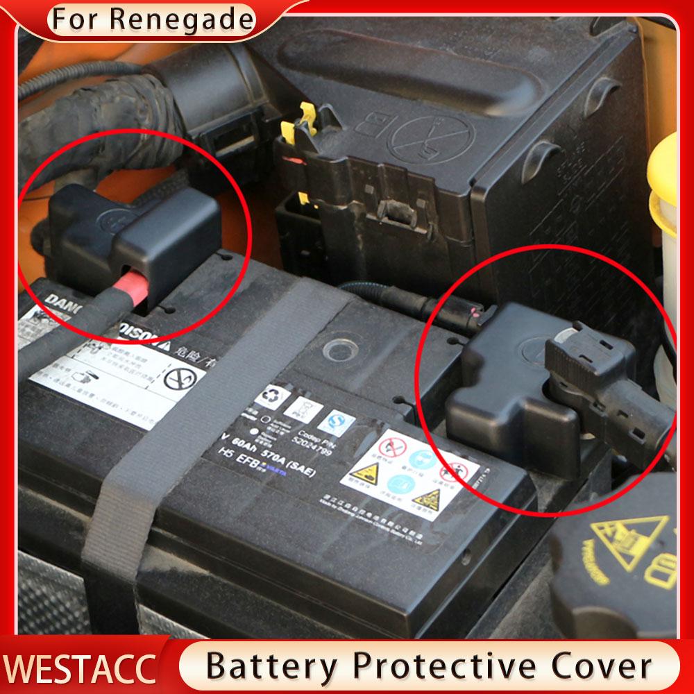 Capac de protecție pentru electrodul bateriei motorului auto Jeep Renegade 2014 - Capac de protecție pentru electrodul bateriei