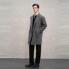 EMZ Erdos Men's Wool Blend Business Casual Winter Overcoat