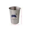 Neue Unzerbrechliche Edelstahlbecher Trinken 500ml Weingläser Zahnbürstenhalter Outdoor