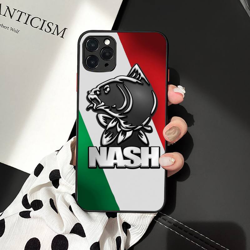 Nash Fishing Art Phone Case for iPhone 11 12 13 Mini Pro XS MAX 8 7 6 6S Plus X 5S SE 2020 XR Case