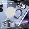 Case For Iphone Duo Business Leather Texture Rotating Bracket Case Magnetic Wireless Charging Charging Phone Cover