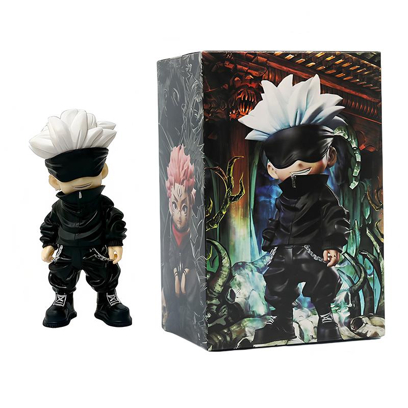 Jujutsu Kaisen Anime Figure Style Satoru Gojo Action Figure Lord Of The Curse Sukuna Figurine Collection Model Doll Toys