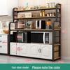 Beifu Multi-layer Kitchen Storage Rack with 4 Doors
