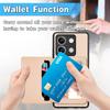 For Xiaomi Redmi Note 13 5G Case Carbon Fiber Texture PU Leather Coated PC+TPU Phone Shell
