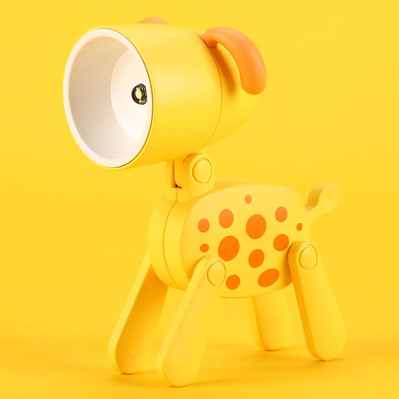 Creative Mini Led Desk Lamp Cartoon Folding Table Lamp Kids Room Bedroom Reading Book Light DIY Desktop Ornament Holiday Gifts