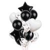 14Pcs Multi Confetti Balloon Happy Birthday Party Balloons Rose Gold Helium Ballons Boy Girl Baby Shower Party Supplies