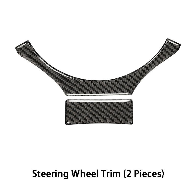 Carbon Fiber Water Cup Gear Steering Wheel Full Kit Interior Trim Sticker Decoration Style Car Accessories For Lexus IS250