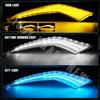 For 20-22 Toyota Corolla LE Front Bumper LED Daytime Running DRL Fog Lights Lamp