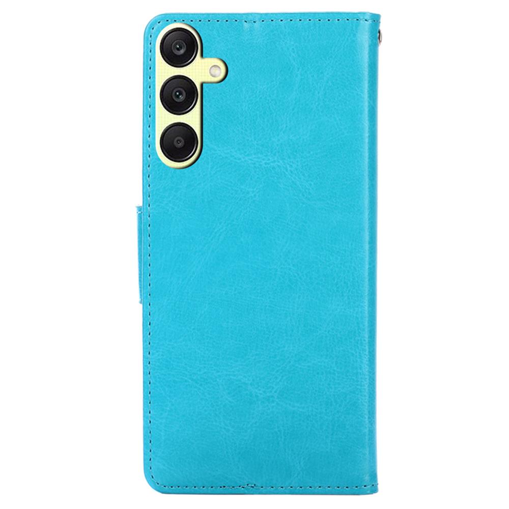 For Samsung Galaxy A25 5G (Global) (161.0 X 76.5 X 8.3mm) Case PU Leather Phone Cover Wallet