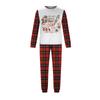 Christmas Print Parent-child Long-sleeved Pajamas Set Home Wear