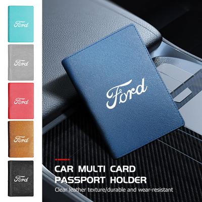 AAAMM1 For Leather Ticket Passport Holder Personalize Letters Travel Purse Card Protective Cover Escort KA Flex Everest KA