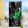 Goalkeeper Green Jersey Beach Towel Super Soft Microfiber Quickdry Fabric Comfortable Lightweight