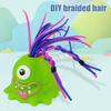 Hair Pulling Screaming Demon Toy with Light 6 Sound Effects Stress Anxiety Relief Portable Kids Teens Adults
