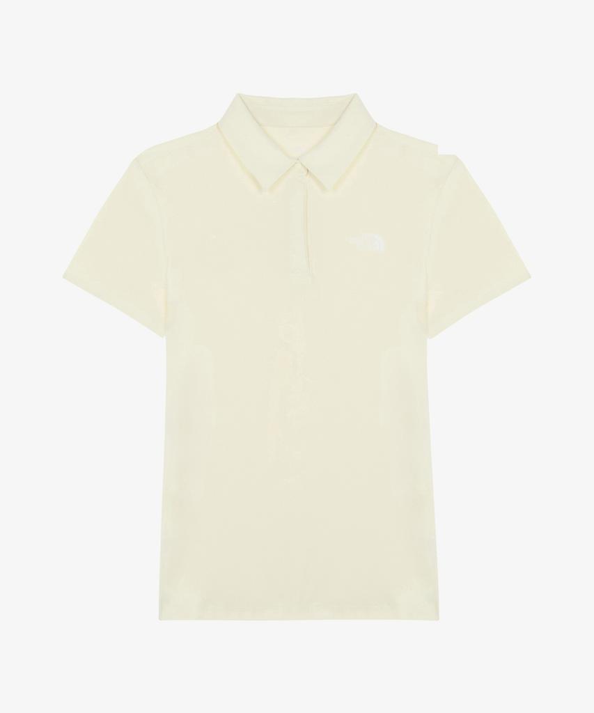 Noseupeiseu Nt7Pr38C Women'S Ice Day Short Sleeve Polo Lemon