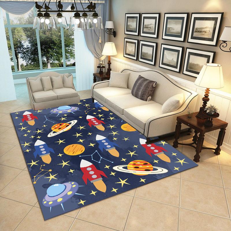 Living Room Fully Paved Home Bathroom Bedroom Non-slip Door Carpet New Cartoon Cute Carpet Floor Mat
