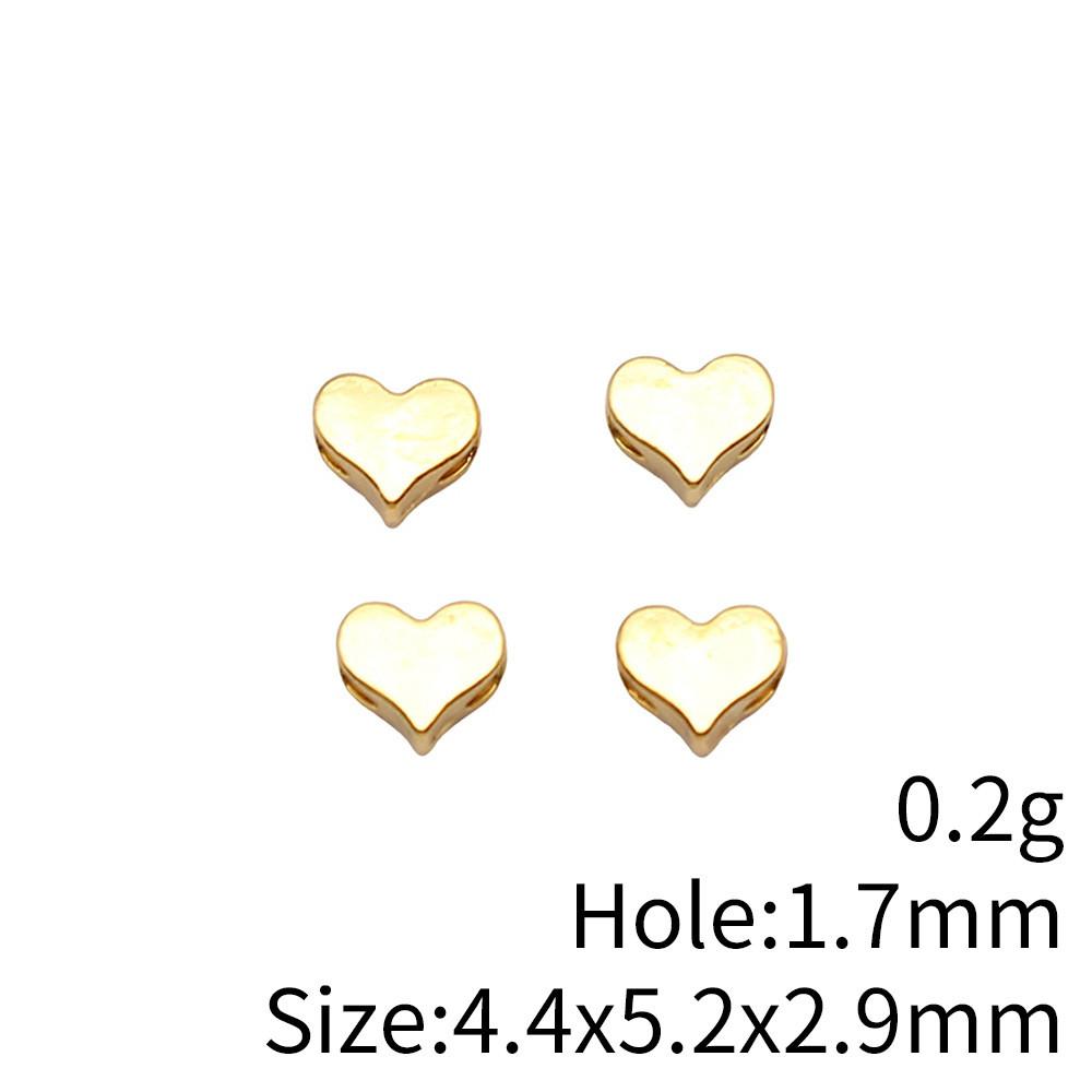 New Year's Day Jewelry Findings Small Torus Spacer Beads Accessories Parts Backpack Accessories