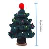 Handmade Xmas Tree Crochet Kits Easy Yarn Thread Crochet Material  New Year Gift