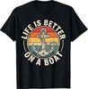 Boating Art For Unisex Unisex Boat Captain Boater Boat Lover Tshirt