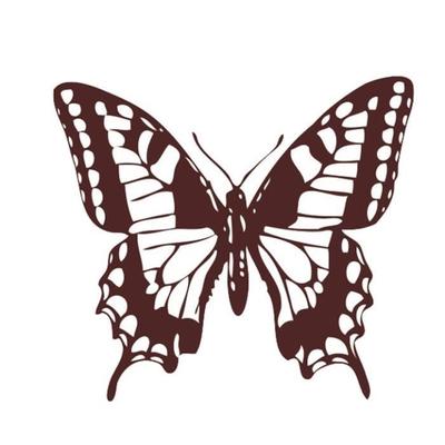 Butterfly 2 Wooden Stamp - Creative Seed {color}