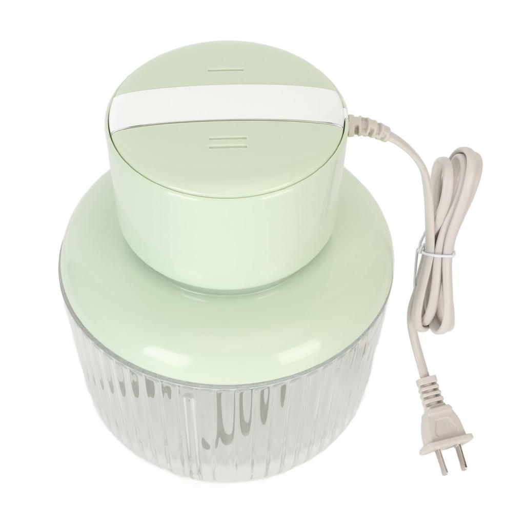 Electric Food Chopper 2L Detachable Blades Stainless Steel Wide Opening Electric Garlic Masher for