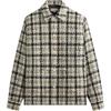 Boucle Lapel Fashion Simple Versatile Long Sleeve Shirt Men Shirts KHM010833-104