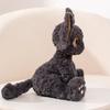 Cute Devon Rex Cat Plush Toy Realistic Stuffed Animal With Big Ears Soft Lifelike Gift For Cat Lovers Birthday Xmas Gifts