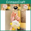 Adorable Fuzzy Yarn Hat Keychain Plush Decor Perfect For Party Gifts Cute