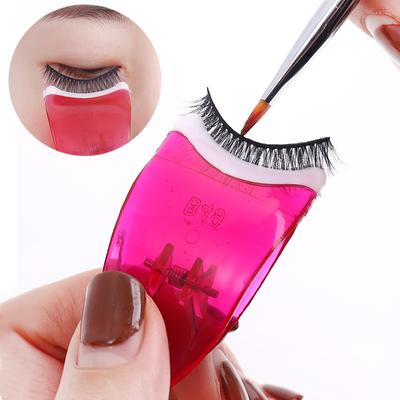 Asistent umělých řas Přenosný aplikátor řas Klip Plastový Makeup Tool Clip Profesionální nástroj pro líčení řas