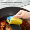 3M Scotch-Brite Non-Stick Pan Scouring Sponge - Multi-functional Oil & Stain Removal Dishwashing Pad.