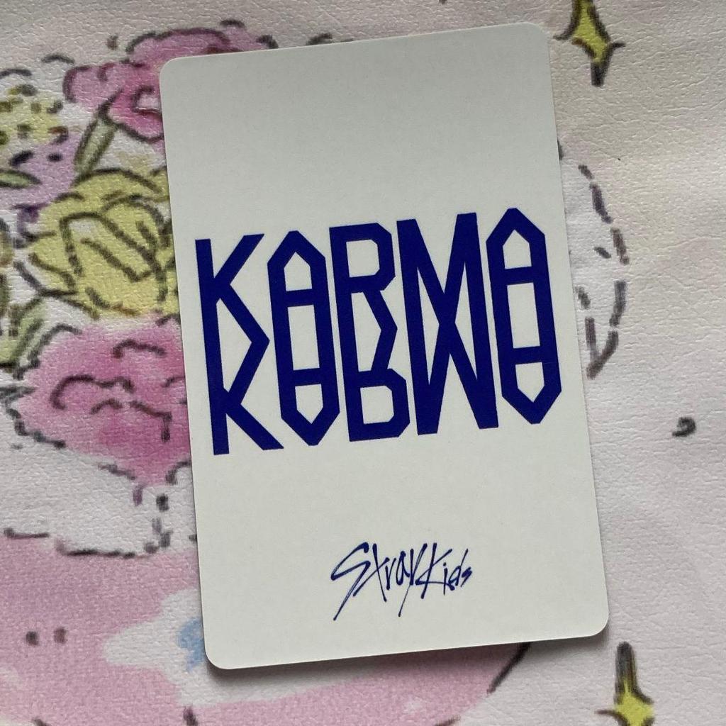 [USED] StrayKids KARMA Store B&N US Bang Chan Trading Card