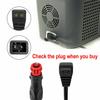 Auto Fridge Power Cable Portable Replacement Universal Professional Repairing 16AWG 12V Electric Cord Line with 15A Fuses