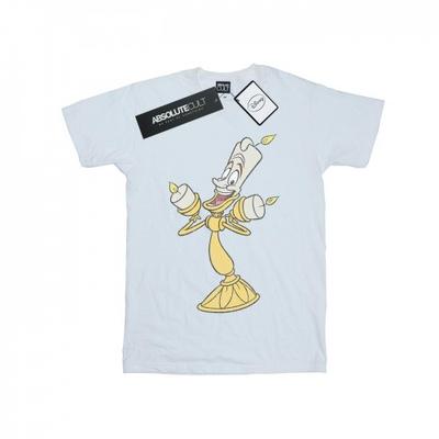 Mens Beauty And The Beast Lumiere Distressed T-Shirt