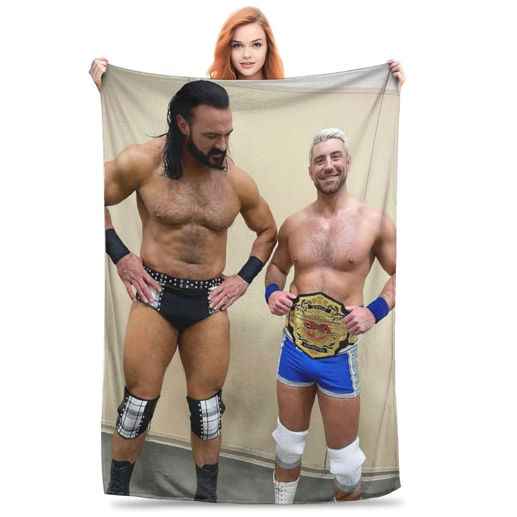 Ich glaube an Joe Hendry Wrestling JH Decke Leichte Fleece-Kuscheldecke für Zuhause Schlafzimmer Büro Überwürfe Tagesdecke Steppdecke
