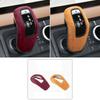 For Land Rover Defender 110 90 20-26 Center Console Gear Shift Panel Frame Suede Gear Shift Knob Protector Cover Accessories